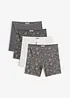 Lot de 4 boxers longs pour femme, bonprix