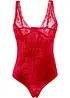 Body en velours ouvert, bonprix