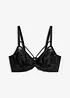 Soutien-gorge minimiseur avec dentelle, bonprix