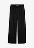 Pantalon palazzo à taille élastiquée, bonprix