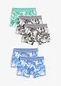 Lot de 5 boxers coton doux, bonprix