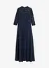 Robe longue avec dentelle, bonprix