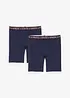 Lot de 2 boxers midi coton, bonprix