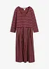 Robe midi en jersey coton, bonprix