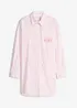 Chemise de nuit oversize tissée 100% coton, bonprix