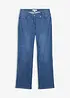 Jean loose taille mi-haute, coupe droite, bonprix