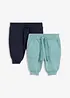 Lot de 2 pantalons de jogging 100% coton, bonprix