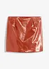 Mini-jupe enduite, bonprix