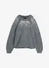 Pull à sequins, bonprix