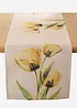 Chemin de table à imprimé tulipes, bonprix