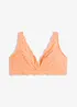 Soutien-gorge bralette confortable en coton et dentelle, bonprix