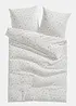 Parure de lit en coton mélangé, bonprix