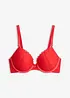 Soutien-gorge à coques en dentelle cœurs, bonprix
