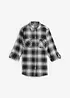Chemisier à carreaux 100% coton, bonprix