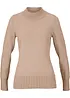 Pull basique à col montant, bonprix