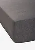 Drap housse effet lin, bonprix