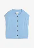 Gilet sans manches en maille, bonprix