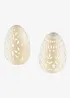 Objet déco LED œuf de Pâques avec perforations (Ens. 2 pces.), bonprix