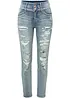 Jean skinny taille haute, extensible, bonprix