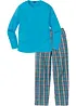 Pyjama 100% coton à manches longues, bonprix
