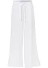 Pantalon palazzo léger en gaze de coton, bonprix