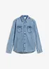 Chemise en jean 100% coton, bonprix