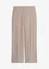 Pantalon large et léger à pinces, bonprix