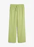 Pantalon palazzo léger en lin et viscose, bonprix