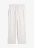 Pantalon large en lin et coton, bonprix