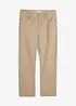 Pantalon regular en twill, droit, 100% coton, bonprix