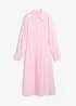 Robe-chemise 100% lin, bonprix