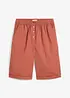 Bermuda effet paper touch en coton extensible, bonprix