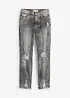 Jean Mom taille haute avec effets destroy, bonprix