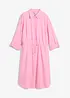 Robe-chemise en lin et coton, bonprix