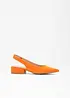 Escarpins slingback à talon plat, bonprix