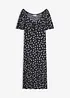 Robe midi en viscose extensible, bonprix