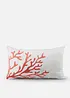 Coussin avec motif corail brillant, bonprix