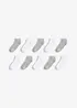 Lot de 10 paires de chaussettes courtes, bonprix