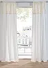 Rideau en coton avec broderie (1 pce), bonprix
