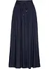 Jupe longue en viscose avec taille élastique et lien à nouer, bonprix