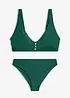 Bikini brassière détail boutons (2 pces), bonprix