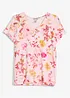 T-shirt à imprimé floral, bonprix