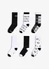 Lot de 6 paires de chaussettes, bonprix