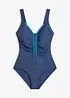 Maillot 1 pièce à passepoil, bonprix