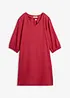 Robe 100 % lin, manches 3/4, bonprix