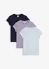 Lot de 3 T-shirts, bonprix