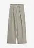 Pantalon large à pinces, bonprix