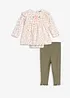Robe-body et legging en coton (ens. 2 pces), bonprix