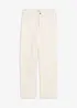 Pantalon raccourci en twill coton extensible, bonprix