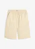 Bermuda effet paper touch en coton extensible, bonprix